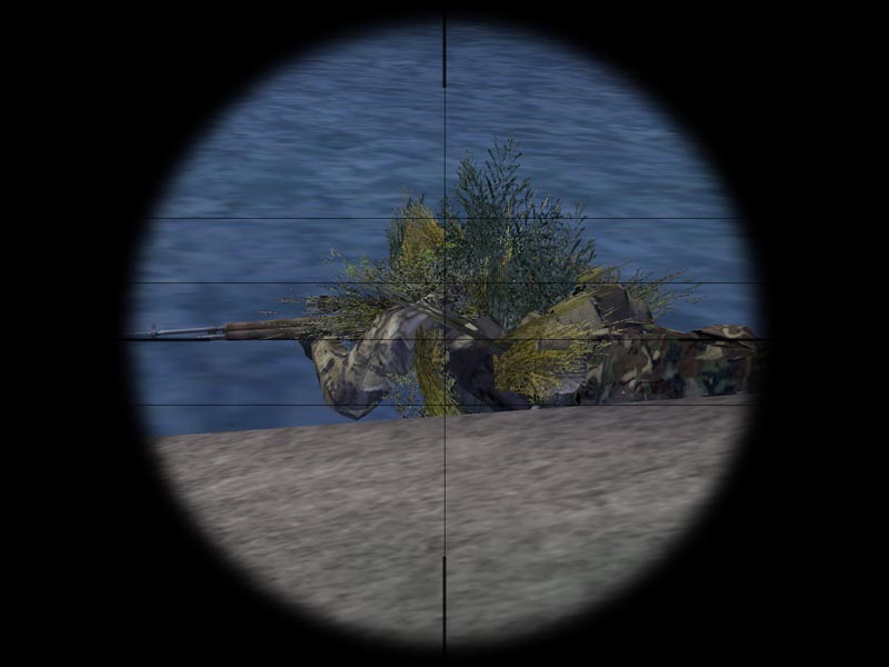 Sniper in Scope 